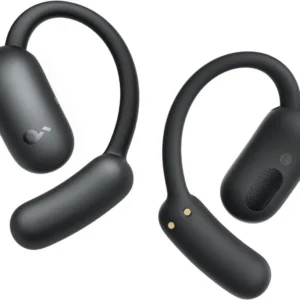 Open-Ear Headphones, Adjustable Ear Hooks, Snug Fit, Rich Bass, Hi-Res Wireless Audio